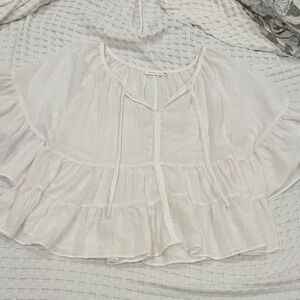 Mustard Seed flowy top